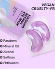 Maskiss Retinol Under Eye Patches (24 Pairs), Purple Eye Masks for Dark Circles, Puffy Eyes & Wrinkles, Firming Collagen Eye Patches