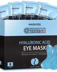 Maskiss Under Eye Patches (30 Pairs), Hyaluronic Acid Eye Masks for Dark Circles Puffy Eyes Undereye Bags, Collagen Eye Patches for Wrinkles and Hydrate, Skin Care Gift for Her