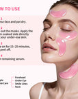 Maskiss PDRN Pink Under Eye Patches (25 Pairs)